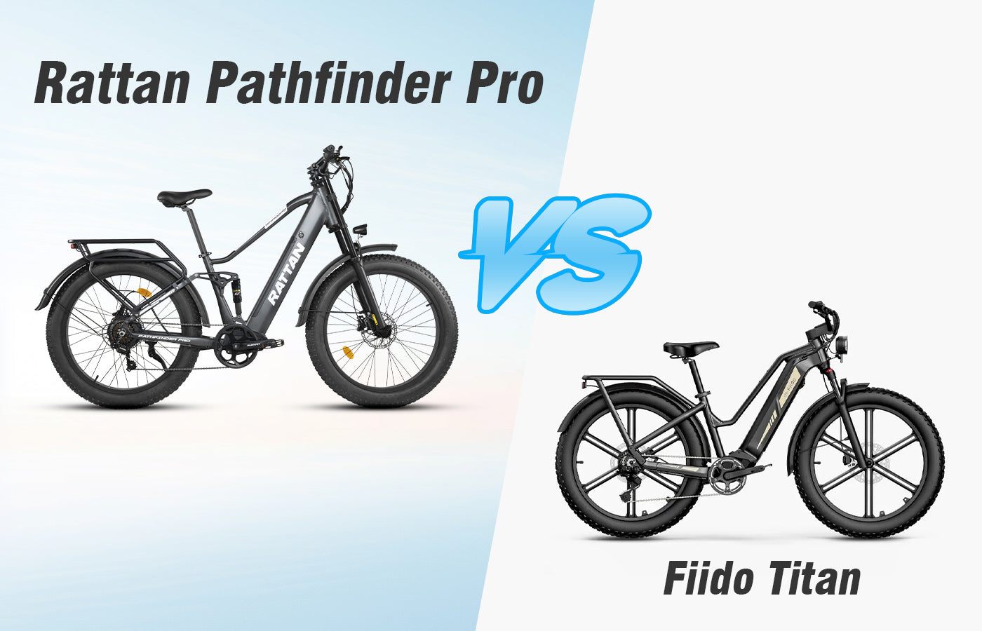 Rattan Pathfinder Pro vs Fiido Titan: Which Fat Tire E-Bike Is the Better Choice for European Riders?