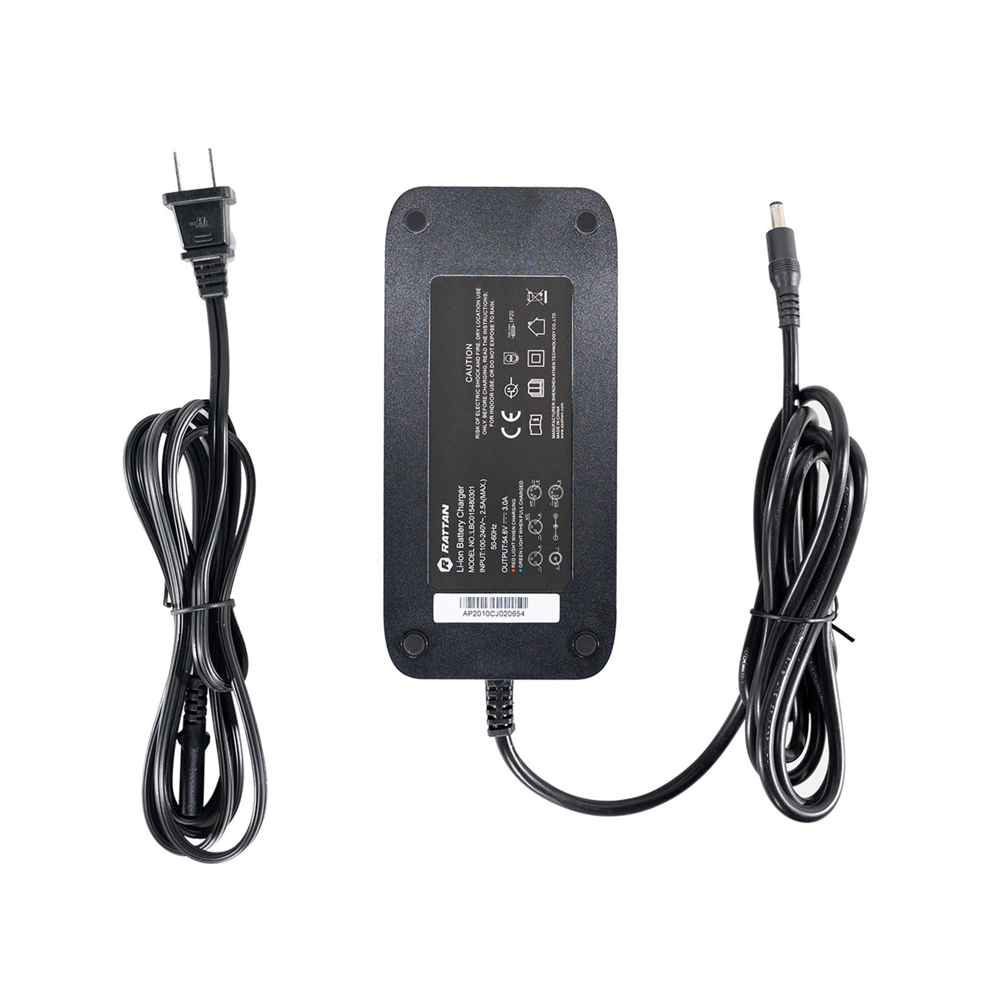 Rattan Battery Charger 48V 2A/3A (With DC connector)
