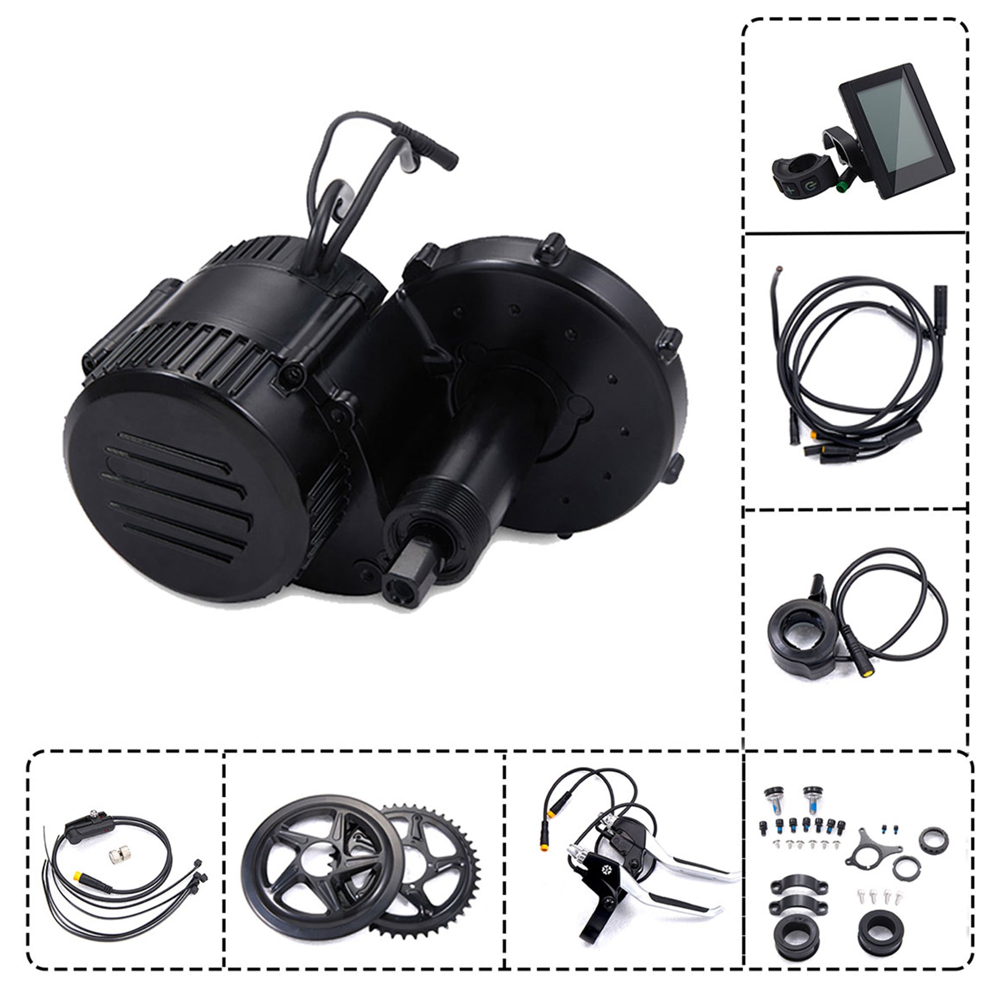 Rattan Reibok 48V 500W Mid Drive Motor