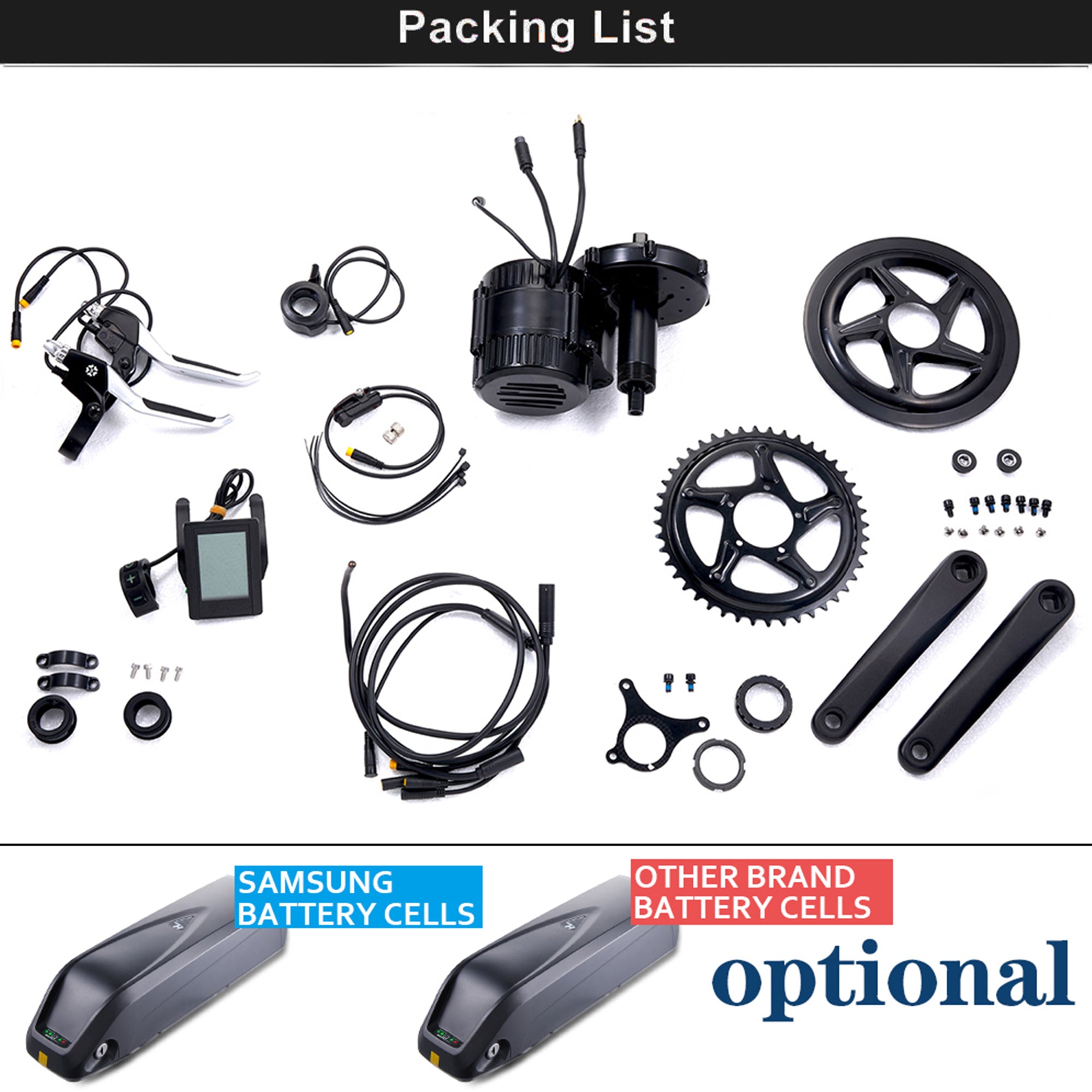 Rattan Reibok 48V 500W Mid Drive Motor