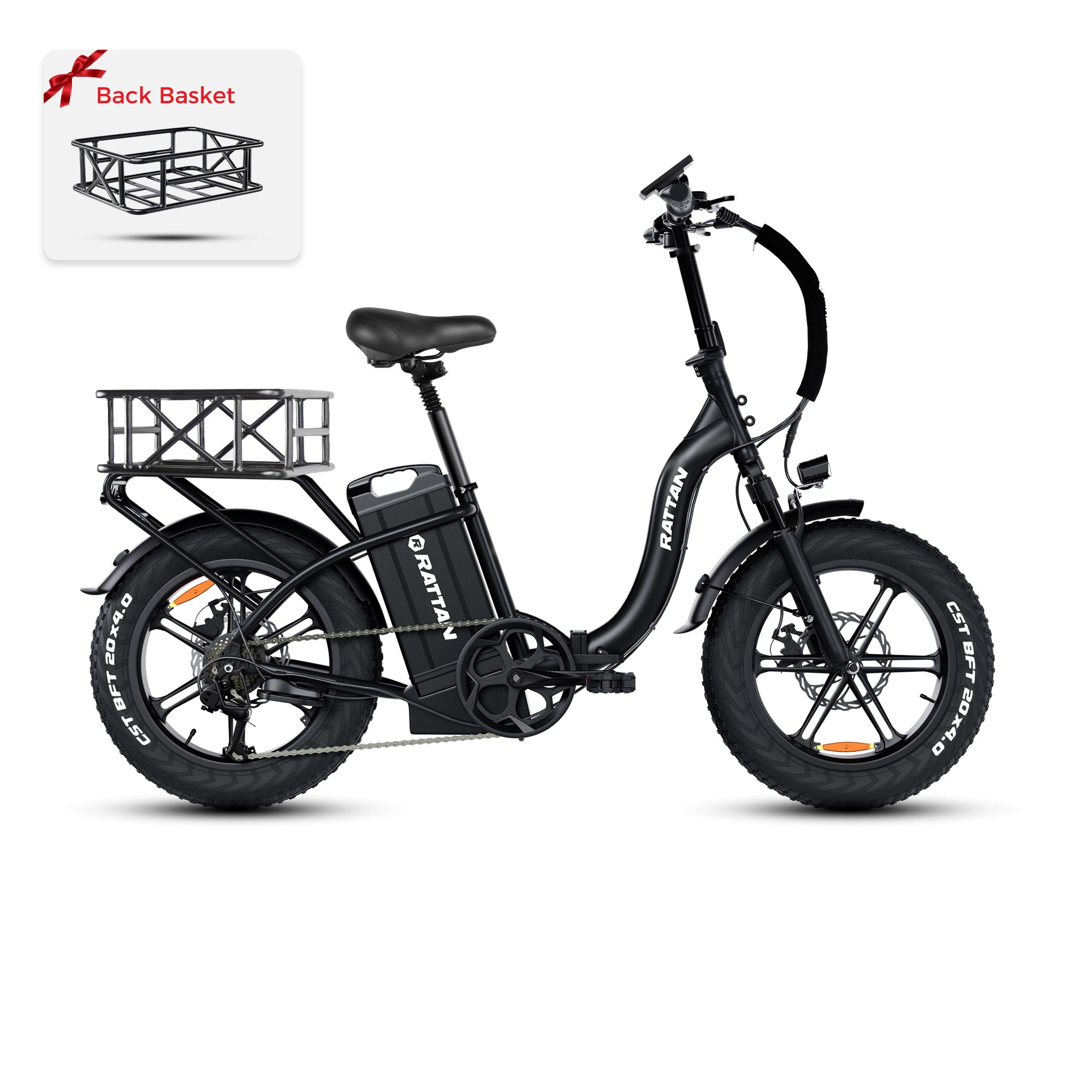 electric bicycle australia Rattan Foldable Ebikes 40.5AH Removable Battery 20" x 4.0 Fat Tire