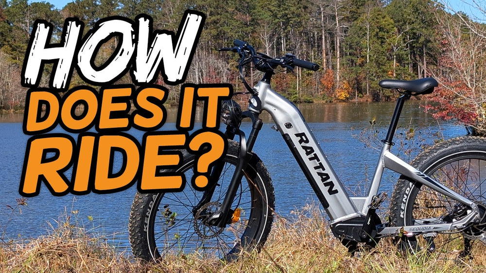 Ich teste und überprüfe auf dem Weg: Rattan Sequoia 750W Drehmomentsensor ebike