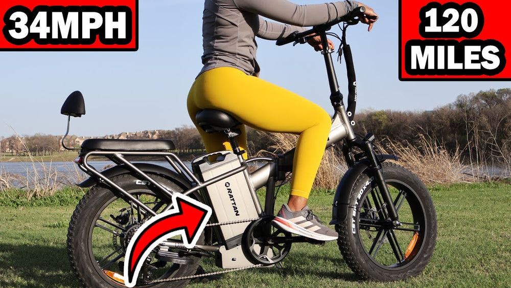Bestes billiges schnelles Elektrofahrrad für Langstrecken - 2025 Rattan LM Ultra Folding eBike Review - 1000W