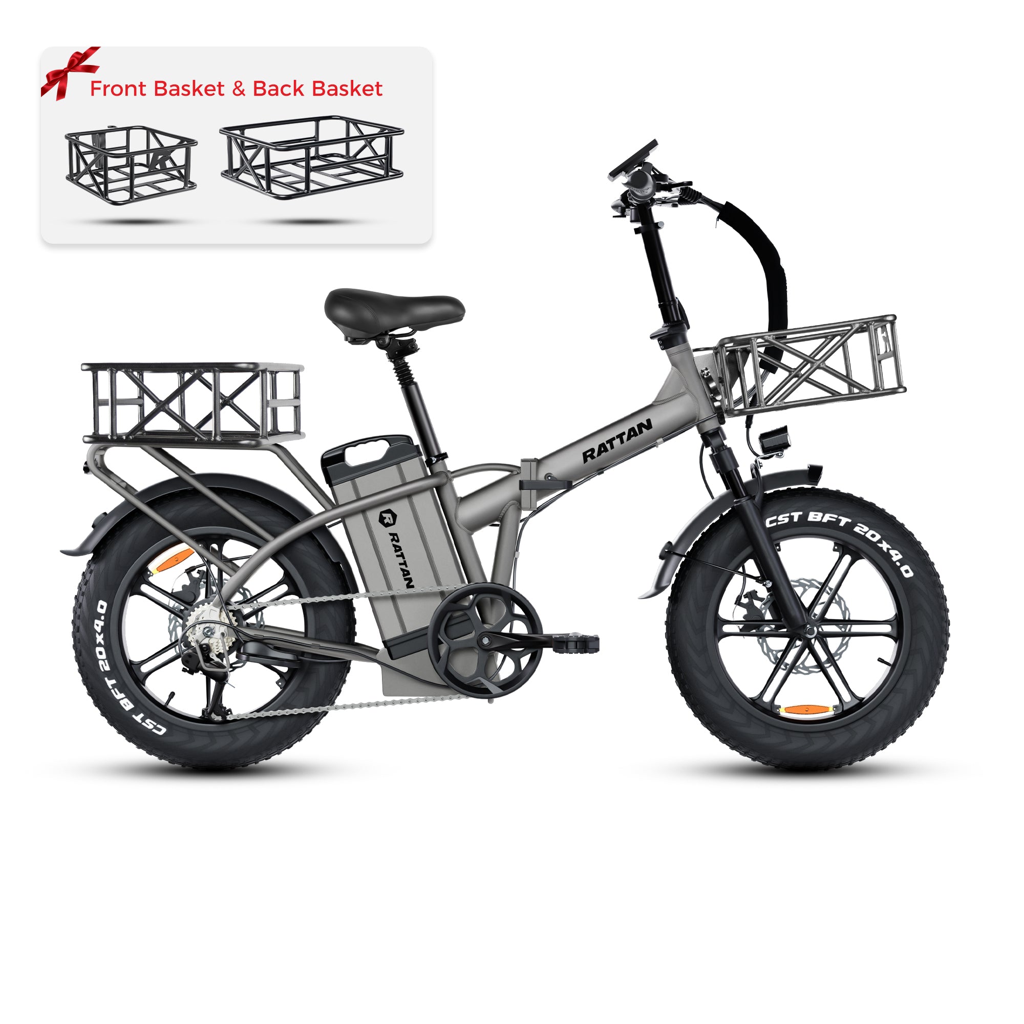 folding electric bicycle australia Rattan Foldable Ebikes 40.5AH Removable Battery 20" x 4.0 Fat Tire