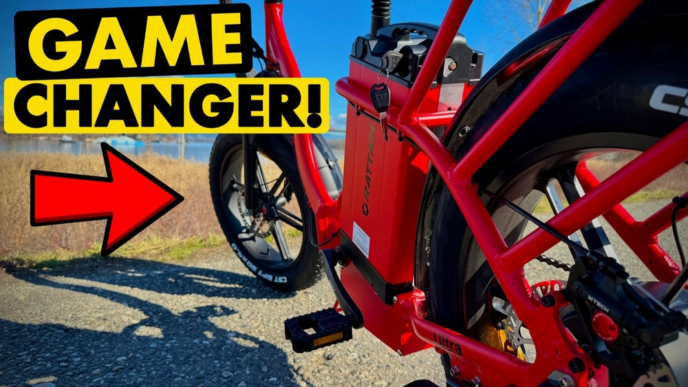 ¡Mi primer viaje de 50 millas en esta loca bicicleta eléctrica! - Rattan LF Ultra